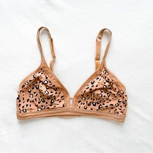 Lively Tan and Black Bra Intimates & Sleepwear - medium